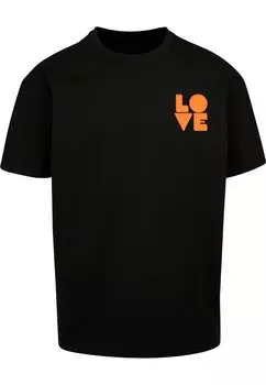 Рубашка Merchcode Hugs & Love, черный