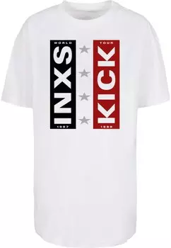 Рубашка Merchcode INXS - Kick, белый