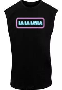 Рубашка Merchcode LA LA LAYLA, черный