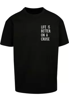 Рубашка Merchcode Life Is Better, черный