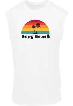 Рубашка Merchcode Long Beach, белый