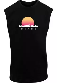 Рубашка Merchcode Miami X, черный