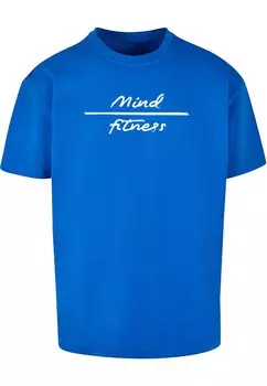 Рубашка Merchcode Mind Fitness, синий