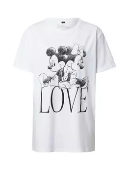 Рубашка Merchcode Minnie Loves Mickey, белый
