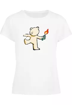 Рубашка Merchcode Molotov Teddy, белый