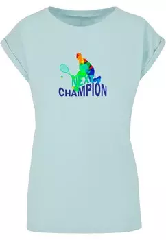Рубашка Merchcode Next Champion, светло-голубой