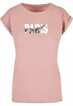 Рубашка Merchcode Paris Eiffel Tower, розовый
