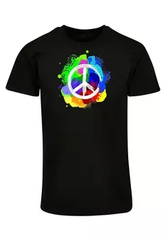 Рубашка Merchcode Peace, черный