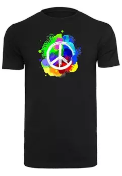Рубашка Merchcode Peace - Graffiti, черный