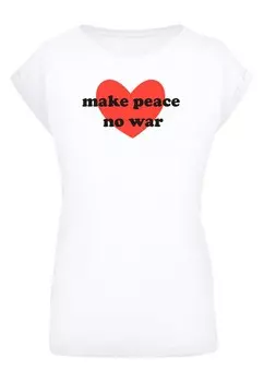 Рубашка Merchcode Peace - Red Heart, белый