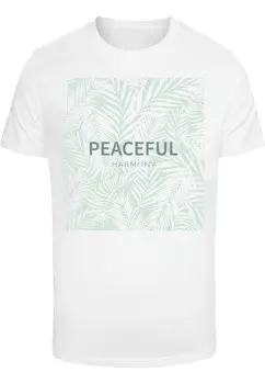 Рубашка Merchcode Peaceful Harmony, белый