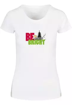 Рубашка Merchcode Peanuts Be Bright, белый