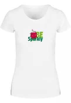 Рубашка Merchcode Peanuts Be Sparkly, белый
