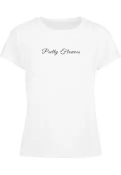 Рубашка Merchcode Pretty Flowers, белый