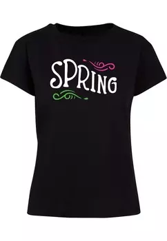 Рубашка Merchcode Pretty Spring, черный