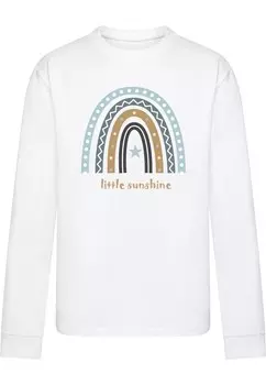 Рубашка Merchcode Rainbow Sunshine, белый