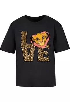 Рубашка Merchcode Simba Love, черный