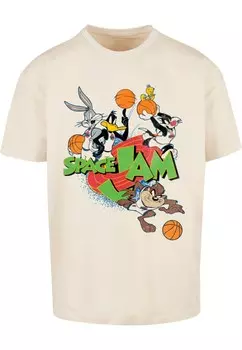 Рубашка Merchcode Space Jam Team, бежевый