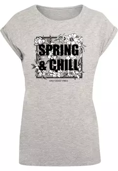 Рубашка Merchcode Spring And Chill, серый