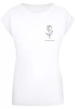 Рубашка Merchcode Spring - Tulip Flower, белый