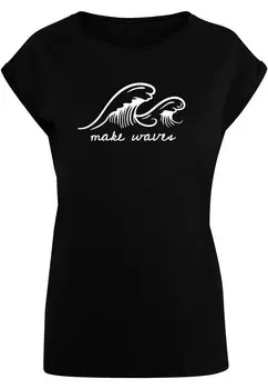 Рубашка Merchcode Summer - Make waves, черный