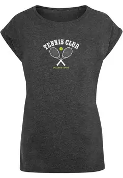 Рубашка Merchcode Tennis Club, темно-серый