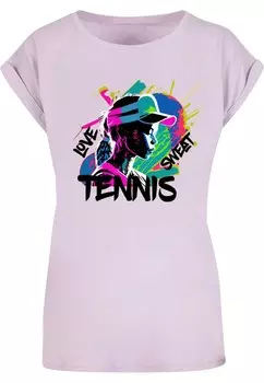 Рубашка Merchcode Tennis Love, Sweat, лаванда