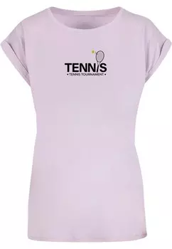 Рубашка Merchcode Tennis Racket, светло-фиолетовый
