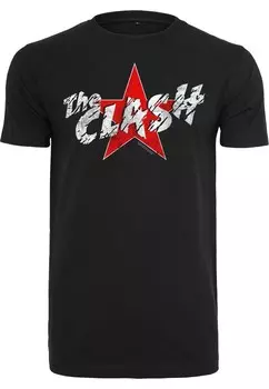 Рубашка Merchcode The Clash Star, черный