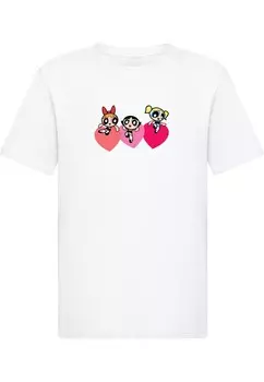 Рубашка Merchcode The Powerpuff Girls, белый
