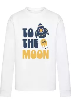 Рубашка Merchcode To the Moon, белый