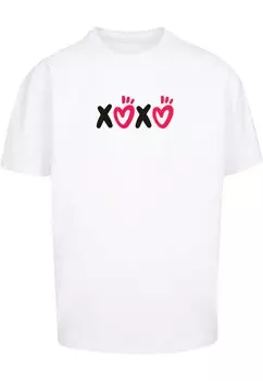 Рубашка Merchcode Valentines Day - XOXO, белый