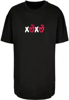 Рубашка Merchcode Valentines Day - XOXO, черный
