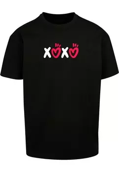 Рубашка Merchcode Valentines Day - XOXO, черный