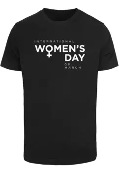 Рубашка Merchcode WD - International Womens Day, черный