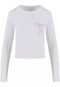 Рубашка Miss Tee Bow Oneliner, белый