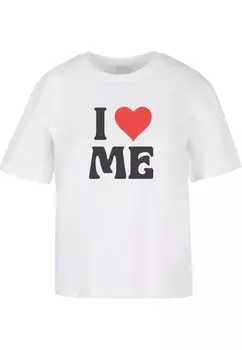 Рубашка Miss Tee I Love Me, белый