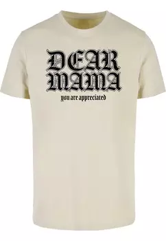 Рубашка Mister Tee Dear Mama, песочный