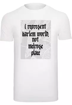 Рубашка Mister Tee Harlem Words, белый