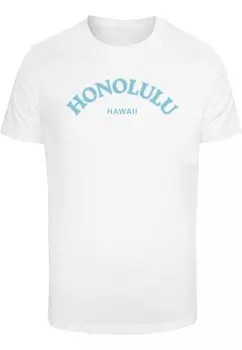 Рубашка Mister Tee Honolulu Hawaii, белый