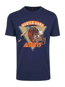 Рубашка Mister Tee Hustle Hard Always, темно-синий