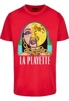 Рубашка Mister Tee La Playette, цвет Fire red