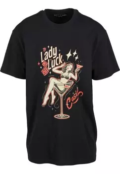 Рубашка Mister Tee Lady Luck, черный
