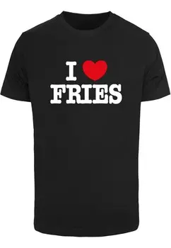 Рубашка Mister Tee Love Fries, черный