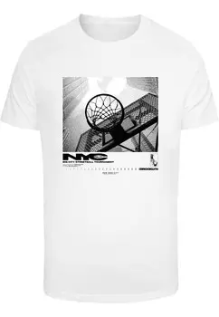 Рубашка Mister Tee NYC Ballin, белый