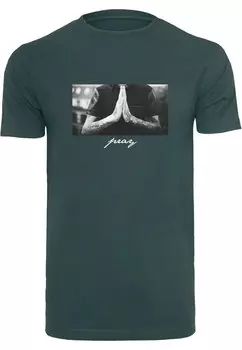 Рубашка Mister Tee Pray, темно-зеленый