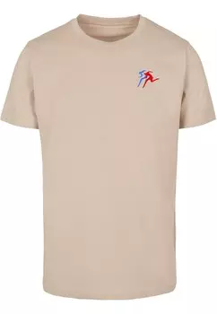 Рубашка Mister Tee Runners Team, песочный