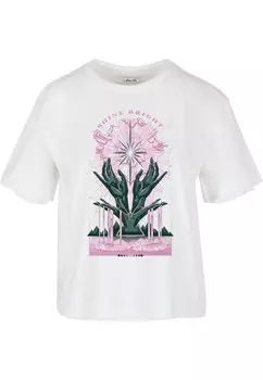 Рубашка Mister Tee Shine Bright, белый