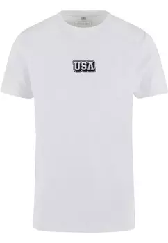 Рубашка Mister Tee USA College, белый