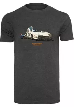 Рубашка Mister Tee Weekend Wolf, антрацит